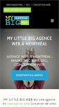 Mobile Screenshot of mylittlebigweb.com